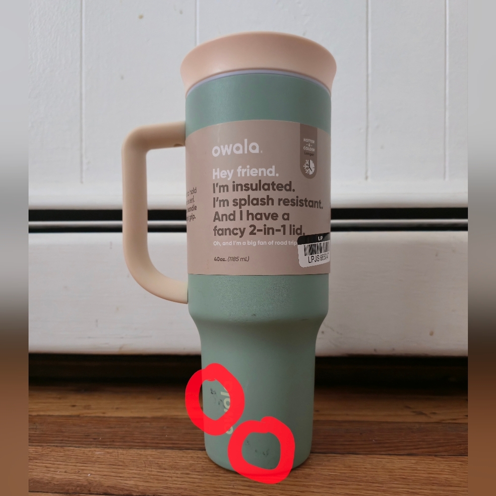 Owala 40oz Straw Stainless Steel Tumbler - Misty Meadows - Picture 5 of 5